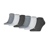 Puma Unisexe Chaussettes Courtes,6er Paquet - Baskets Uni Ecom 6P,Logo,Couleur