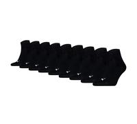 Puma Unisexe Chaussettes de Quart,9er Paquet - Quart Uni Ecom 9P,Logo,Unicolore