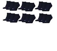 Puma Unisexe Invisible Baskets Chaussettes 6er Pack - marine (321), 39/42