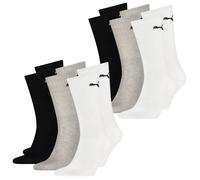 PUMA Unisexe Sport Ras Du Cou Légers Chaussettes 6er Lot 35-38 39-42 43-46 47-49