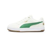PUMA Unisex's Caven 2.0 75 Years Sneaker, Warm White Archive Green Gold, 41 EU