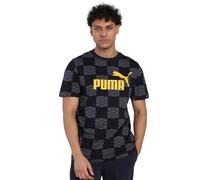 PUMA United AOP Tee, T-Shirts Mixte, New Navy,