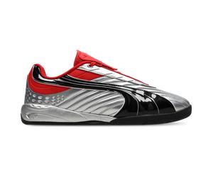Puma V1per Goalgetter Homme - Baskets, Argent - Pointure 42.5 - Cuir Silver 42.5