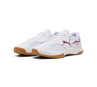 PUMA Varion II Indoor Court Shoes Unisexe Blanc Berry, 45 EU, Puma Baie Blanche, 45 EU