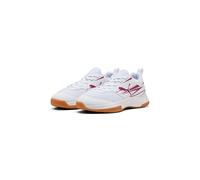 PUMA VARION II JR Indoor Court Shoe, White-Berry, 37 EU
