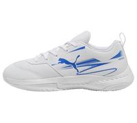 PUMA VARION II JR Indoor Court Shoe, White-Ultra Blue, 4.5 EU, Puma Blanc Ultra Bleu, 34 EU