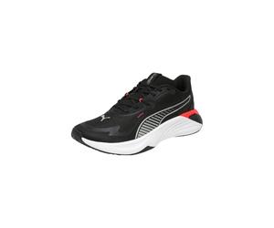 PUMA Vélo Mixte PWR Hybrid TR Cross Trainer, Puma Black PUMA White Glow Red Gray Echo, 45 EU