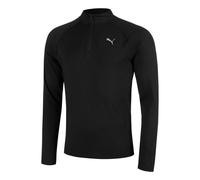Puma Velocity Cloudspun 1/4 Zip Maillot De Course Hommes - Noir, Taille L