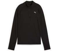 PUMA Haut à 1/4 zip RUN VELOCITY CLOUDSPUN Femme, Vêtements, Noir, XL XL