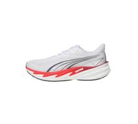 PUMA Velocity Nitro 5 Chaussures de Running Chaussure de Running sans stabilisateurs Hommes Blanc White-Ultra Red 43