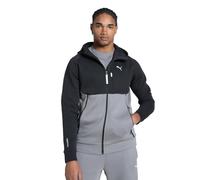 PUMA Veste à Capuche zippée PUMATECH Homme M, Cast Iron Gray
