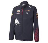 PUMA Veste à Coque Souple Red Bull Racing Team Enfant et Adolescent Night Sky 116