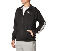 Puma Veste contrastée pour homme, Puma Noir-Puma Blanc, L