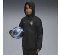 PUMA Veste d’entraînement toute saison Manchester City Enfant et Adolescent, Vêtements, Noir, 11-12Y 11-12Y