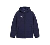PUMA Veste d’hiver 'TeamAdditions' bleu foncé / blanc, Taille L
