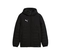 PUMA Veste d’hiver 'TeamAdditions' noir / blanc, Taille XXL