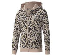 Puma Veste de longueur standard en coton pour fille, Quartz rose - AOP, 13-14 ans