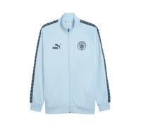 PUMA Veste de sport 'Manchester City King Anthem' bleu clair / noir, Taille L