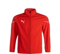 PUMA Teamrise Sideline Veste Jr pour garçon, Fille, Maillot de survêtement, 657328, Puma Red Puma Black, 176 cm