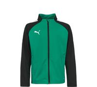 PUMA Veste de sport 'TeamLIGA' anthracite / vert gazon / blanc, Taille 116