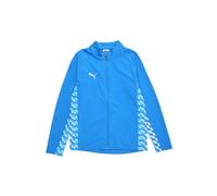 PUMA Veste de sport 'TeamLIGA26' aqua / bleu roi / blanc, Taille 116
