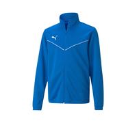 PUMA Veste de sport 'TeamRise' bleu / blanc, Taille 128