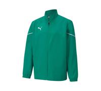 PUMA Veste de sport 'TeamRise' vert / blanc, Taille 164
