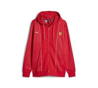 PUMA Veste de survêtement à Capuche Scuderia Ferrari Race S Rosso Corsa Red