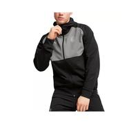 PUMA Veste de survêtement AC MILAN PREMATCH WOVEN Noir et gris L