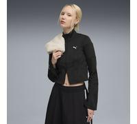 PUMA Veste de survêtement courte ajustée courte DARE TO Femme, Vêtements, Noir, M M