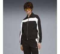 PUMA Veste de survêtement décontractée T7 Femme, Vêtements, Noir, S S