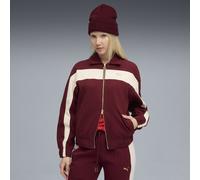 PUMA Veste de survêtement décontractée T7 Femme, Vêtements, Ruby Shimmer, XS XS