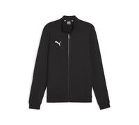 PUMA Veste de survêtement 'TeamGoal' noir / blanc, Taille L