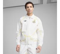 PUMA Veste de survêtement ftblStatement Ghana Homme, Vêtements, Blanc/Pelé Jaune, XXL XXL