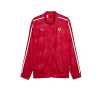 PUMA Veste de survêtement oversize T7 Scuderia Ferrari Homme, Accessoires, Rouge, S S