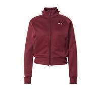 PUMA Veste de survêtement 'T7 Always On' lie de vin / blanc cassé, Taille XS