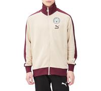PUMA Veste de survêtement T7 ftblHeritage Manchester City S Granola Aubergine Beige Purple