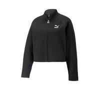 PUMA Veste de survêtement 'T7' noir / blanc, Taille L