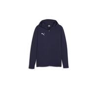 PUMA Veste de survêtement 'TeamFinal' bleu marine / blanc, Taille XXL