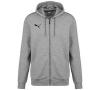 PUMA Veste de survêtement 'TeamGoal 23' gris chiné / noir, Taille S
