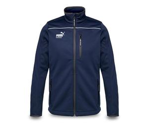 PUMA Veste de travail pour homme en tissu softshell à trois couches - Imperméable et coupe-vent - Coupe ajustée - Veste de travail pour l'artisanat, la production, la logistique et la construction