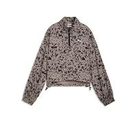 Puma Ess Graphic Animal Relaxed Fit Half Zip Sweatshirt Marron XL Femme