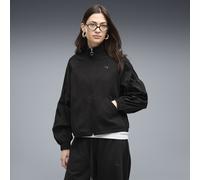 PUMA Veste décontractée zippée HER Femme, Vêtements, Noir, S S