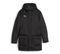 Puma Veste d'hiver Teamfinal rembourrée Noir Argent M Mixte