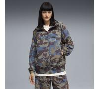 PUMA Veste en tissu ripstop à motif intégral CLRT Unisexe, Vêtements, Raisin, XXL XXL