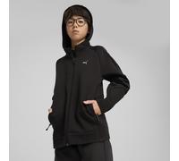 PUMA Veste entièrement zippée EVOSTRIPE Enfant et Adolescent, Vêtements, Noir, 7-8Y 7-8Y