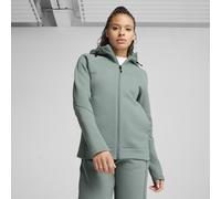 PUMA Veste entièrement zippée EVOSTRIPE Femme, Vêtements, Vert Moon, XS XS