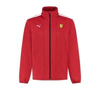 PUMA Veste Ferrari F1 Team Leclerc/Hamilton Softshell Rouge, Adulte