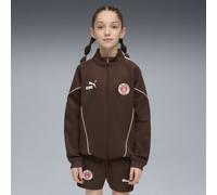 PUMA Veste KING Anthem FC St. Pauli Enfant et Adolescent, Vêtements, Marron, 7-8Y 7-8Y