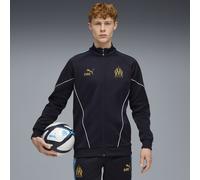 PUMA Veste KING Anthem Olympique de Marseille Homme, Vêtements, Bleu, M M